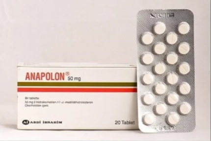 ANAPOLON (OXYMETHELONE) 50MG 20 X TABLETS ABDI IBRAHIM
