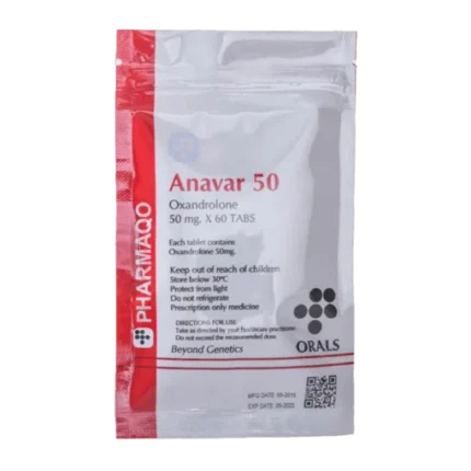Pharmaqo Labs – ANAVAR 50MG X 60