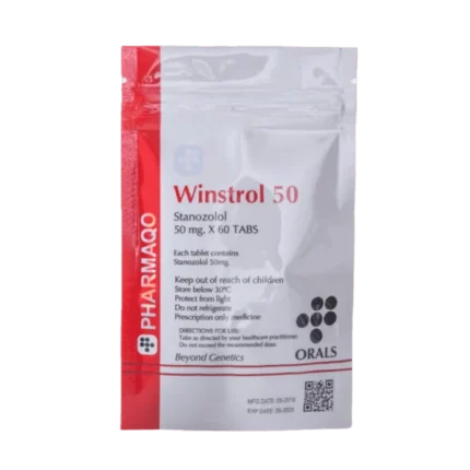 Pharmaqo Labs – Winstrol 50mg X 60 Tabs